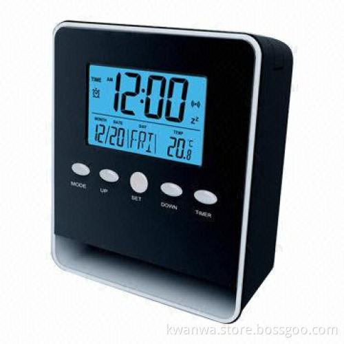 Shenzhen cheap clock with alarm and snooze function